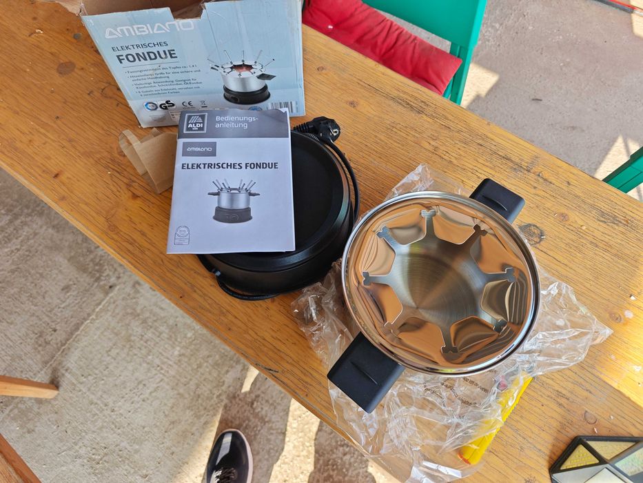 Fondue Electric Ambiano (ALDI) - Nou, în cutie