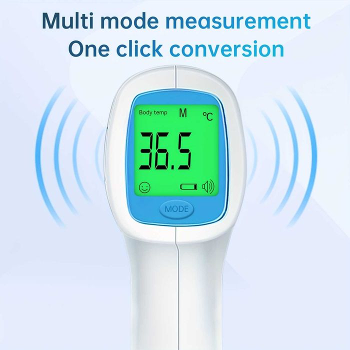 3-в-1 Дигитален безконтактен инфрачервен термометър JIACOM