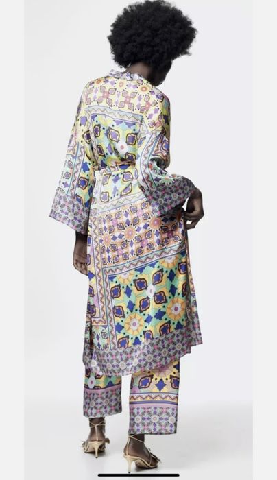 Дамски сет zara  флорален