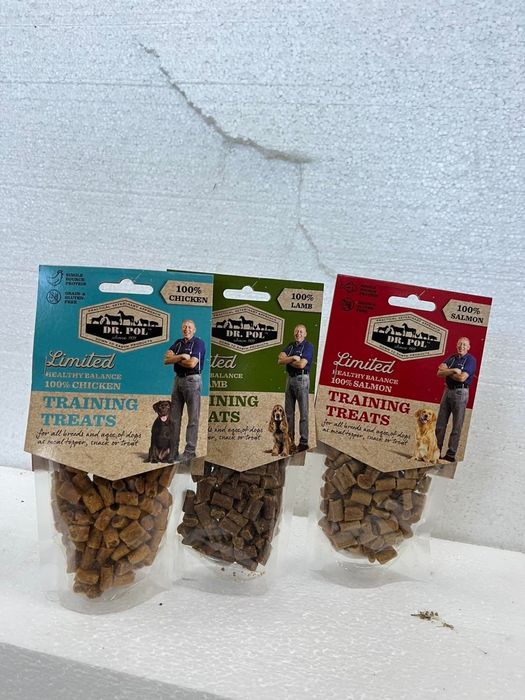 Висококачествена храна за кучета Dr. Pol и Ooskels