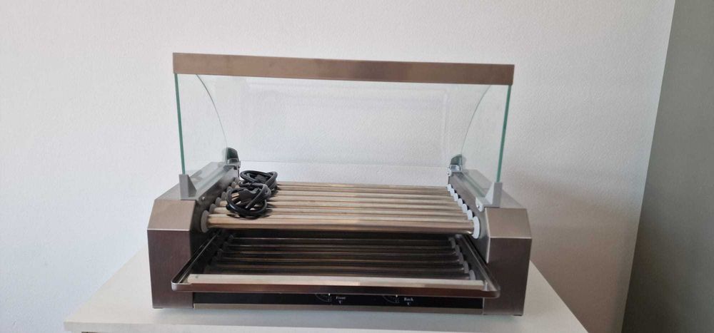 Reducere Aparat electric grill hot-dog cu geam TRANSPORT GRATUIT