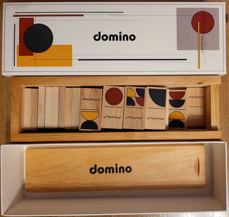 Модерно Домино - дървено