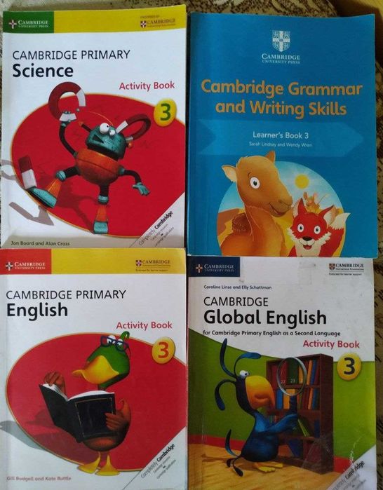 Учебники по английскому (б.у.) Cambridge (Stage 3)