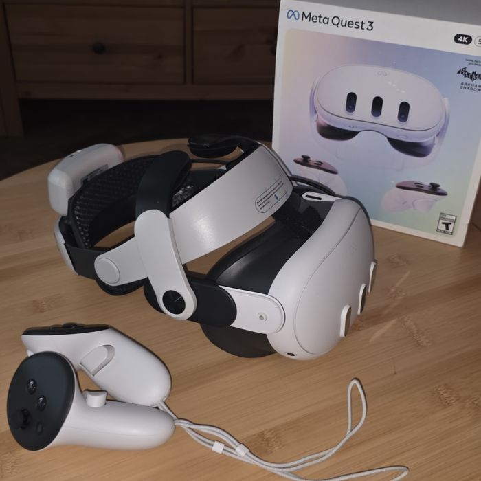META QUEST 3 - 512 GB - на 3 Месеца + BOBO VR Headrest + Фактура
