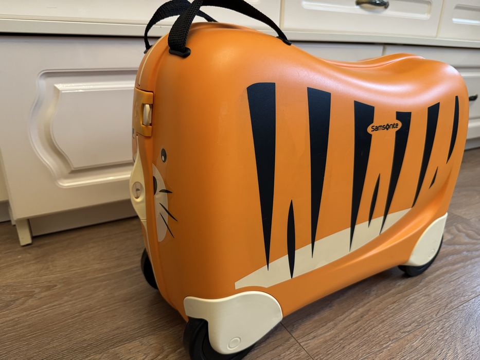 Valiza hardside copii tigru Samsonite dream rider