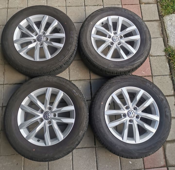 Jante originale 16" VW Passat B8 + anvelope vară Nexen