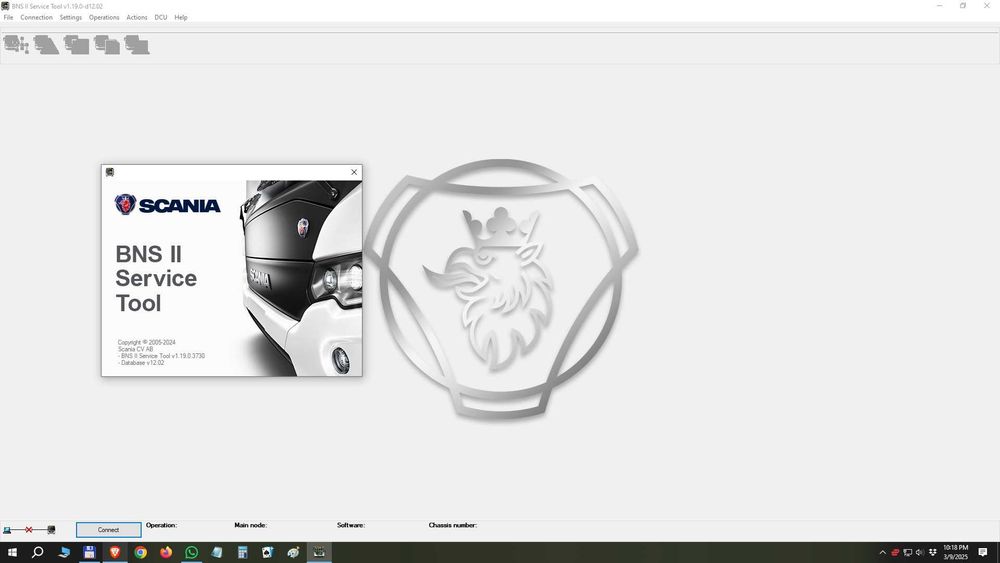 Pachet diagnoza Scania SDP3 2.69.1 XCOM 2.54 Multi 05.2025 SOPS editor