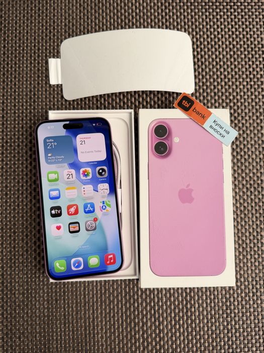 НОВ! /*ЛИЗИНГ*/ iPhone 16 Plus Pink 128Gb Айфон Гаранция