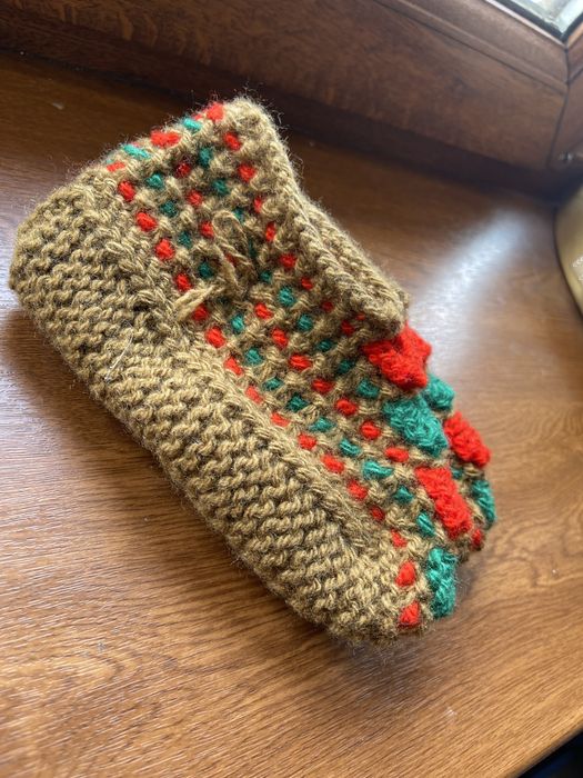 Вязаные носки