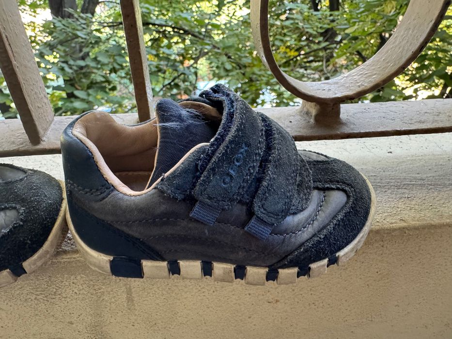 Geox кожени есенни обувки момче