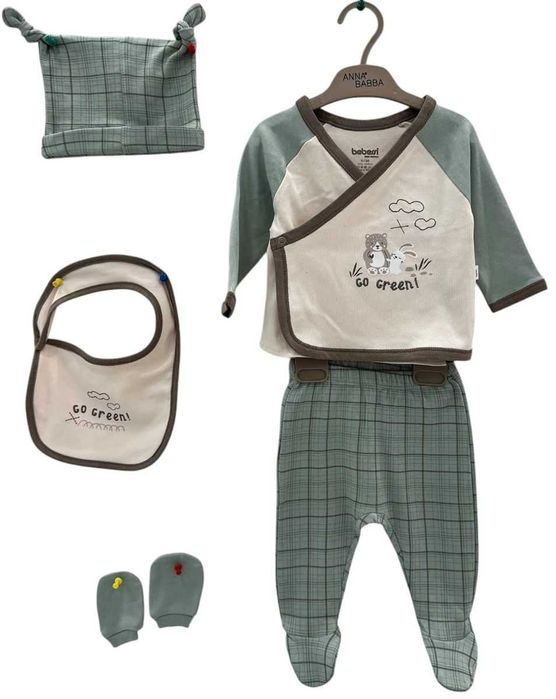 Комплект за изписване за момче, 5 части, нарушена опаковка