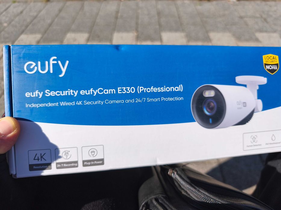 Нова eufy Security eufyCam E330 (Professional) – 4K Камера с 24/7 AI..