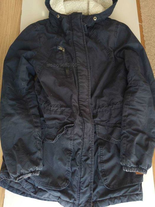 Яке с качулка ватирано топло размер М