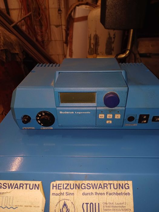 Centrala pe ulei uzat ars