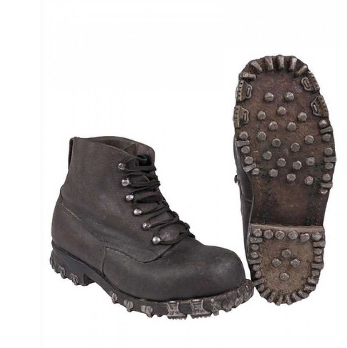 + Bocanci armata vanatori de munte anii 50, marime 25 1/2 +