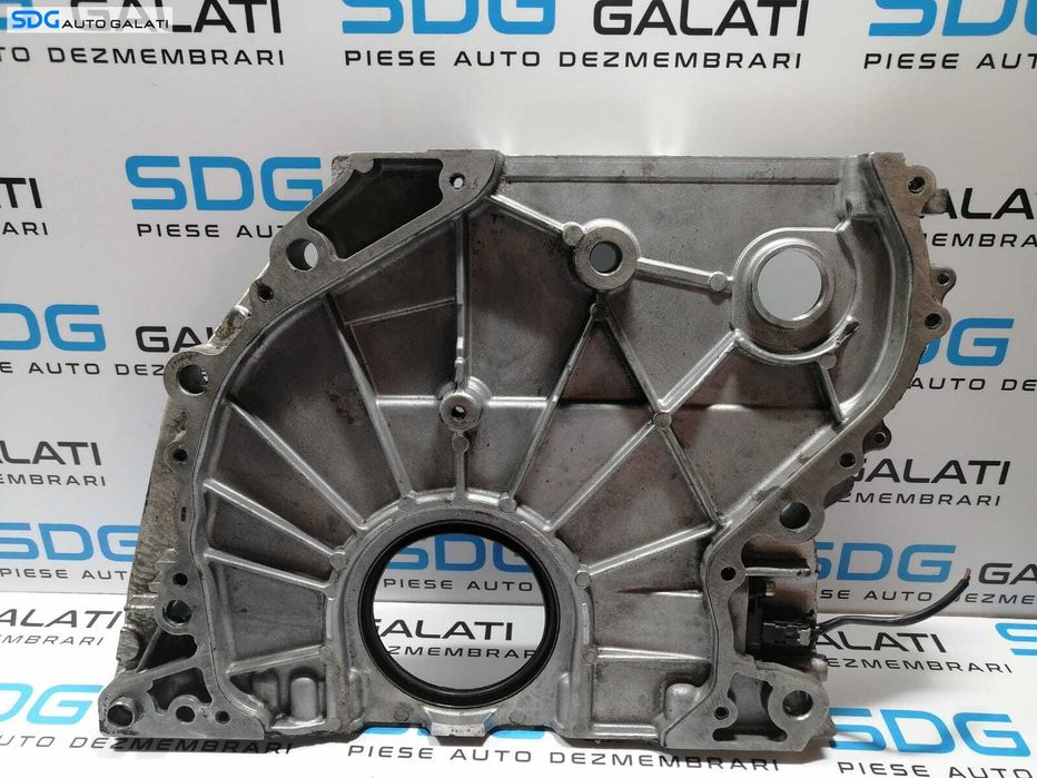 Capac cu Senzor Pozitie Vibrochen Arbore Cotit BMW Seria 3 E90 E91 E92 E93 318 320 2.0 D N47 2007 - 2013 Cod 1114781069503 14795910 7810695 [V0723]