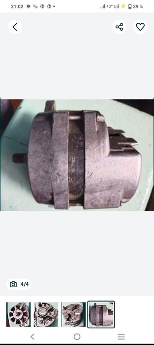 Генератор на Москвич