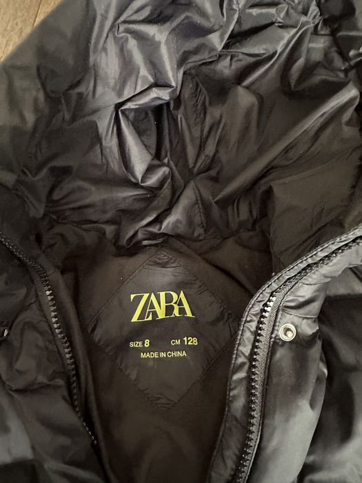 Zara пуховик на девочку 8/128