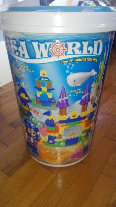 Детски Конструктор"Морско дъно и обитатели"(голям) Нов! Цена:22лв.