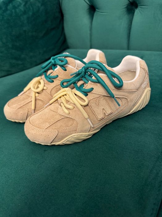 Sneakers incaltari piele întoarsă naturala