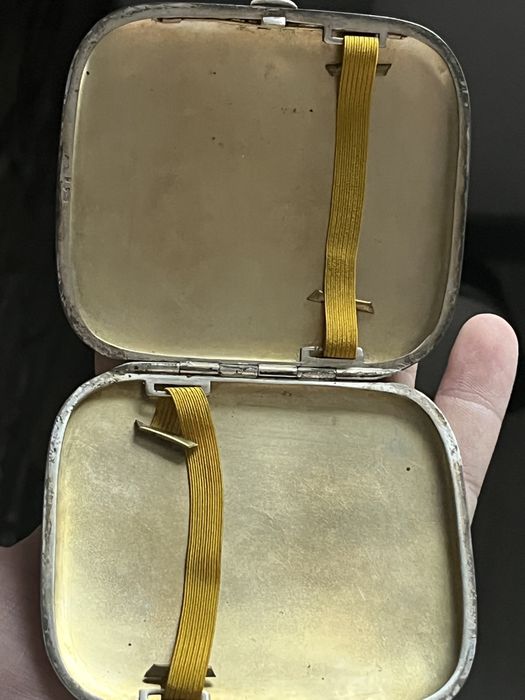 Tabachera argint 1920 835 S C.W