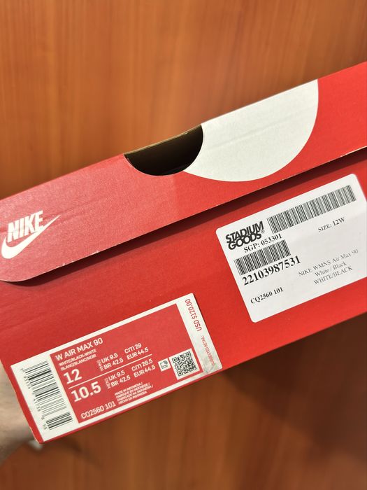 Оригинал Nike Air Max 90 white