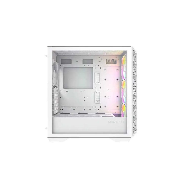 { Montech 903 Max White +3xCooler RGB корпус для ПК (360mm)