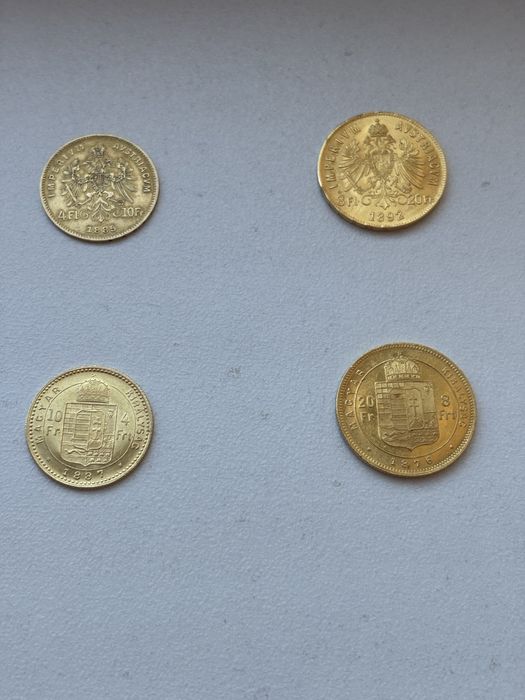 Colectie Moneda aur Austro-Ungaria