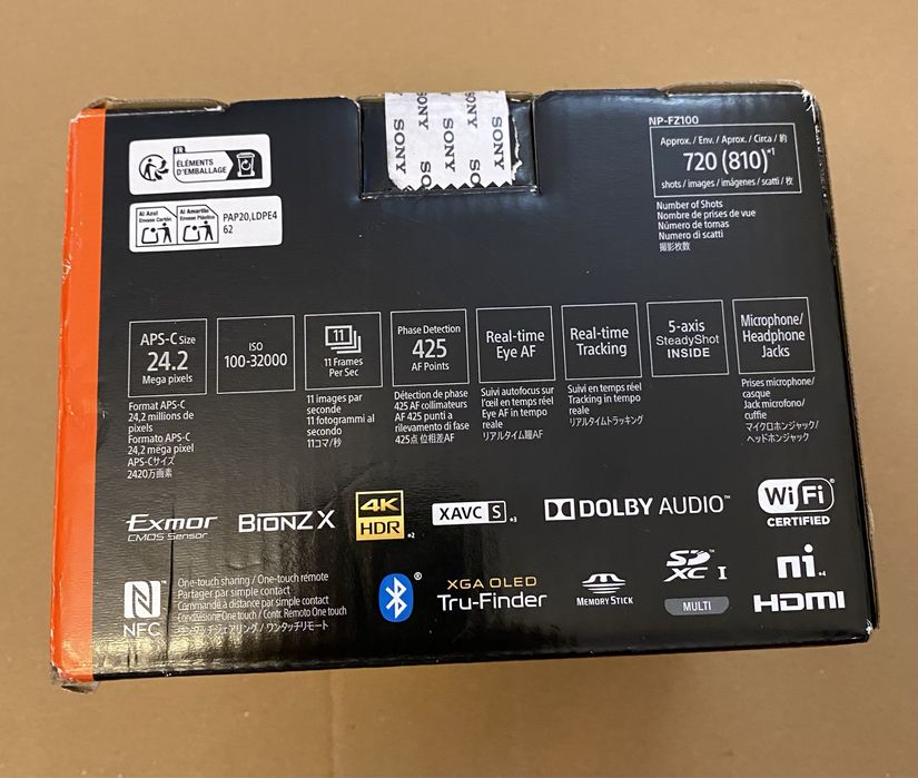 TOP ! Aparat foto Sony Alpha A6600 - NOU SIGILAT ! HD 4K Cybershot 7