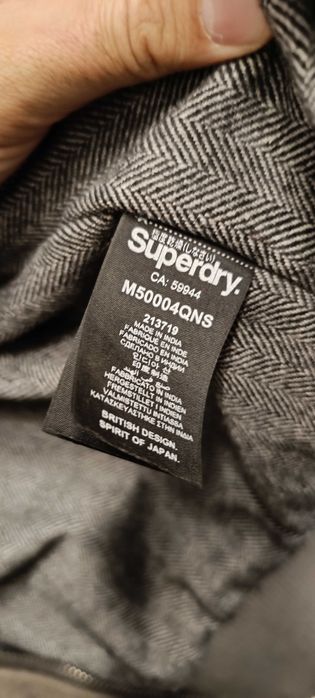 Кожено яке  SuperDry m50003qns Delux