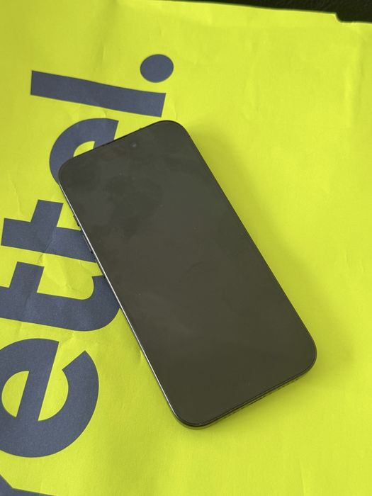 КАТО НОВ 128GB iPhone 15 Pro Гаранция Yettel 2027 Black