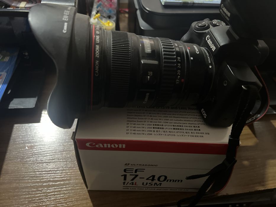 Canon 17:40 obektiv ideal xolatda sotiladi narxi kelishilgan