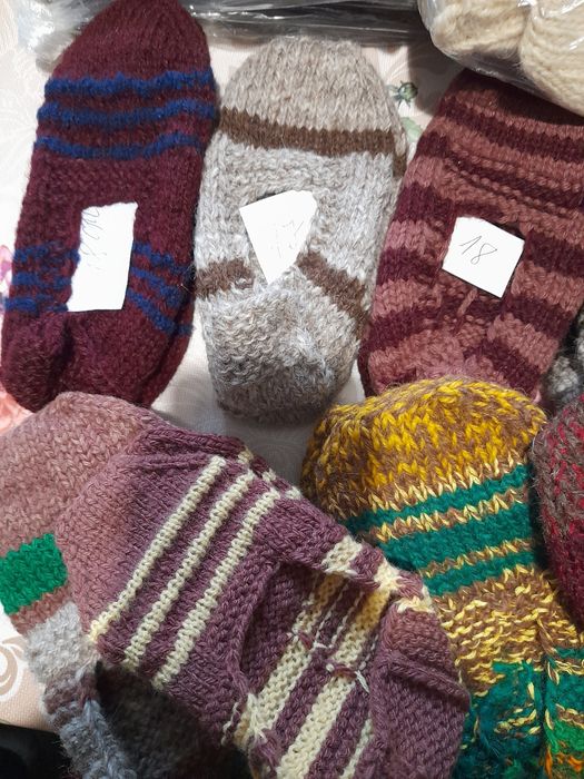 Ръчно плетени терлици  за дечица