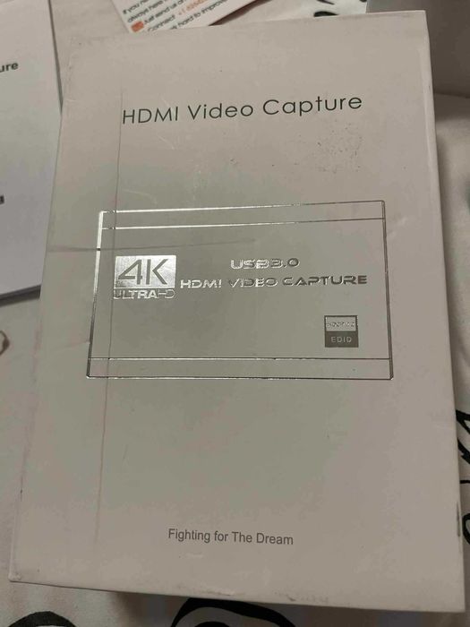 HDMI Video Capture Card за 4K / 1080p 60fps USB 3.0