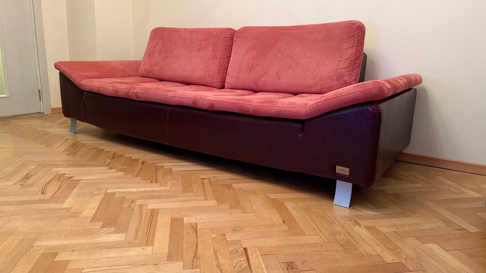 Комплект 2 дивана бордо - опция сън