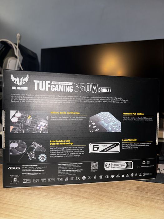 Asus TUF Gaming 650W захранване