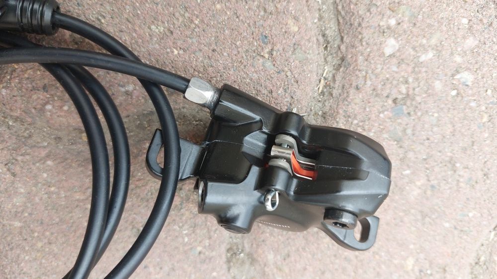 Set frane disc hidraulice SHIMANO MT200 NOI 100/150cm OEM