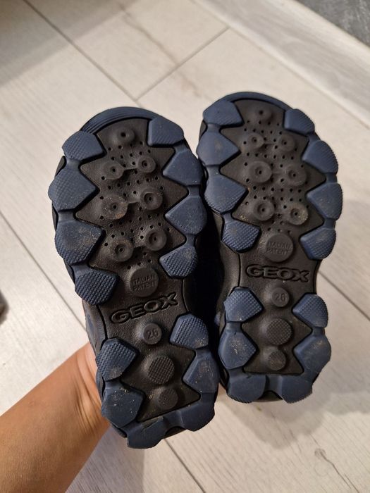 Детски зимни обувки на Geox естествена кожа 26 номер