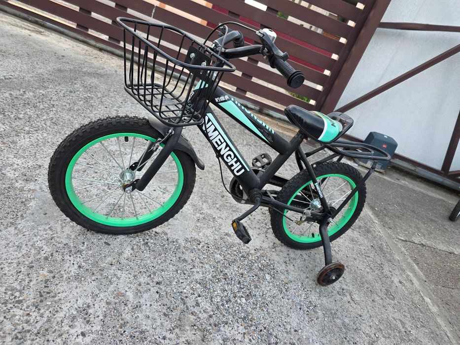 Bicicleta copii cu roti ajutatoare