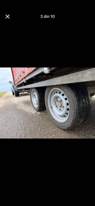 Remorca hulco 3 tone