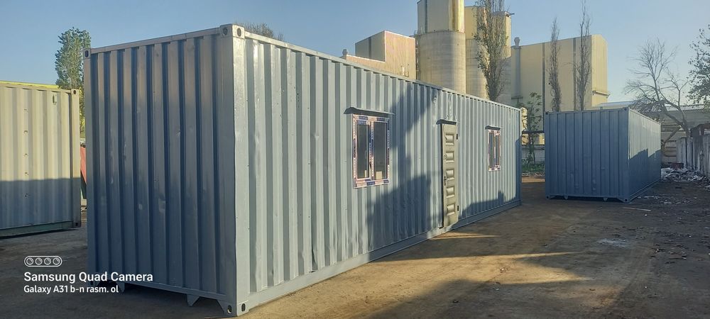 Дача из кантейнер офес душовой туалет