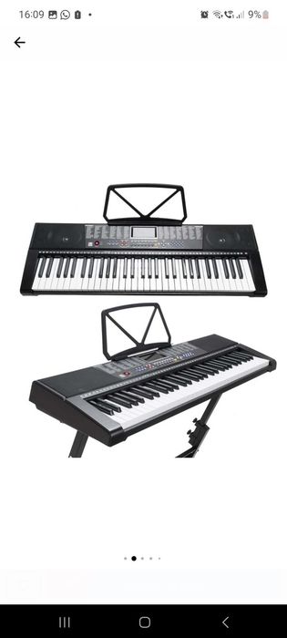 Sintetizator Timeless Tools, cu 61 clape, suport si taburet, USB