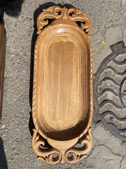 Дерева посуда для блюдо