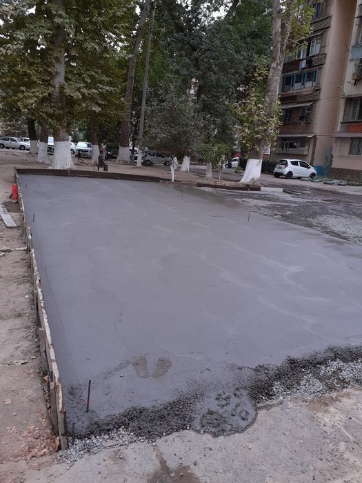 Стяжка пола и для авто парковки(+наливной полы)