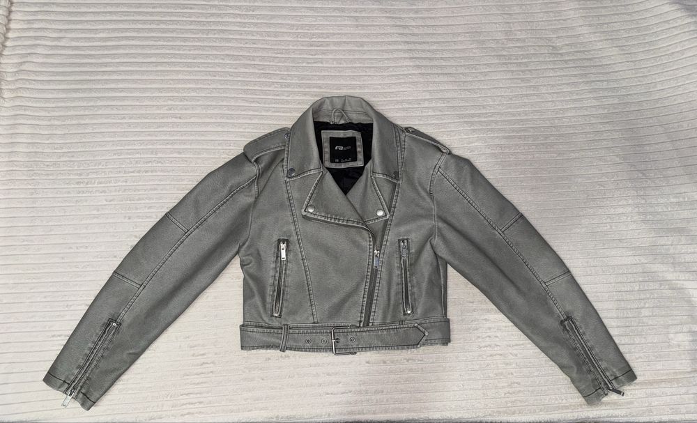 Серая трендовая косуха