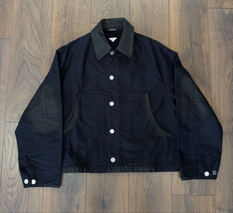 Prada Moleskin Blouson Jacket (navy)