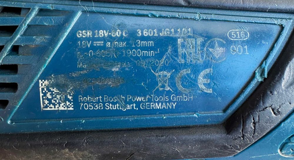 Bosch GSR 18V-60 C - Безчетков акумулаторен винтоверт 18V 2.0Ah