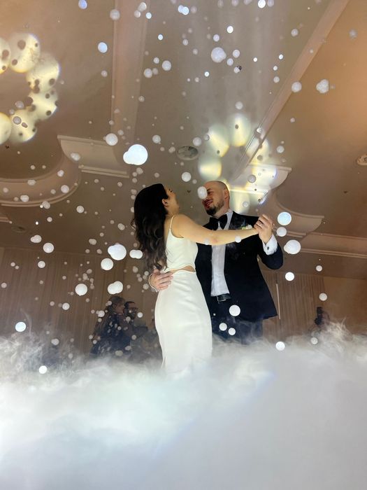 Baloane cu fum pentru evenimente , Gheata carbonica