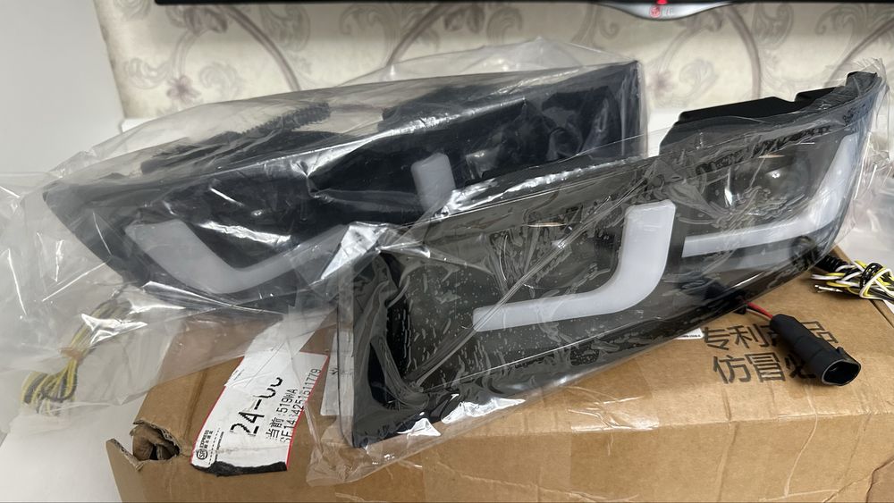 Прадо 120 ПТФ туманки Led с линзами