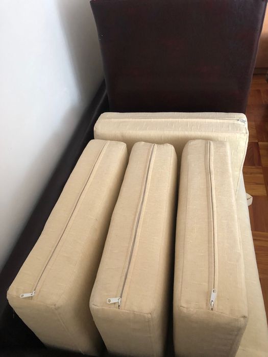 Разтегателен Диван и фотьойл комплект, чисто нови и неизползвани